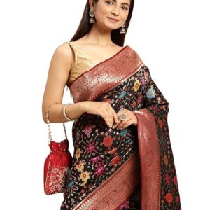 Rich Pallu Meenakari  Saree